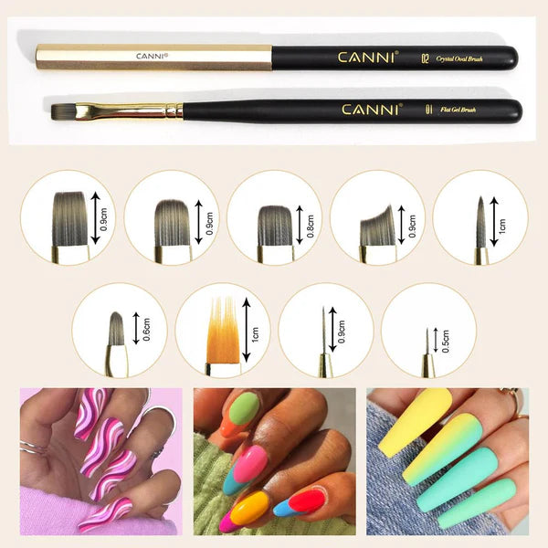 Canni Oval Flat Brush 03