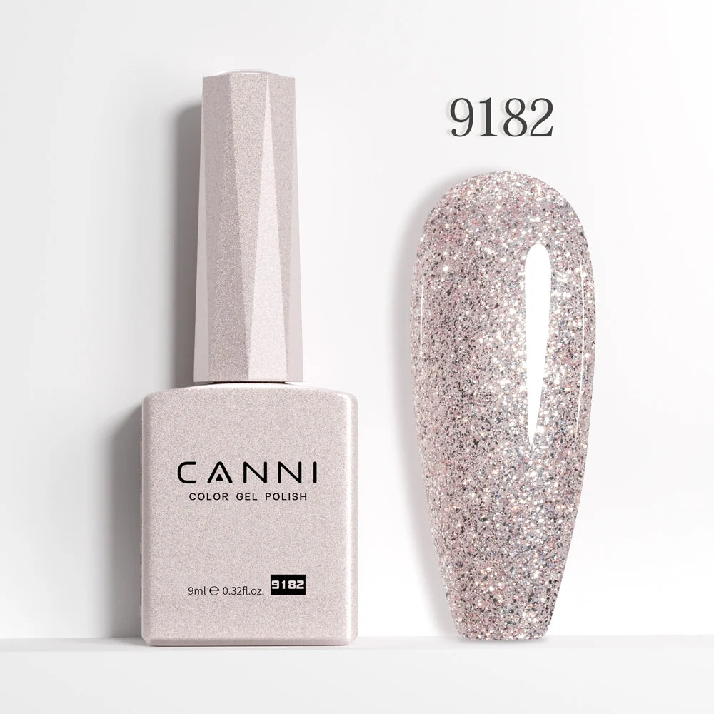 CANNI HEMA & TPO Free UVLED gélový lak 9 ml – 9182