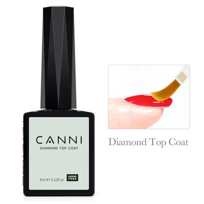 CANNI HEMA-Free Base & Top Coat Duo (2 × 9 ml)