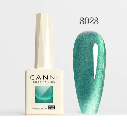 CANNI HEMA & TPO Free - Cat Eye gélový lak 9ml – Galaxy Gaze - 8028