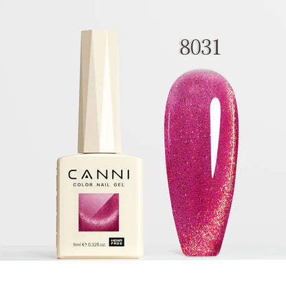 CANNI HEMA & TPO Free - Cat Eye gélový lak 9ml – Galaxy Gaze - 8031