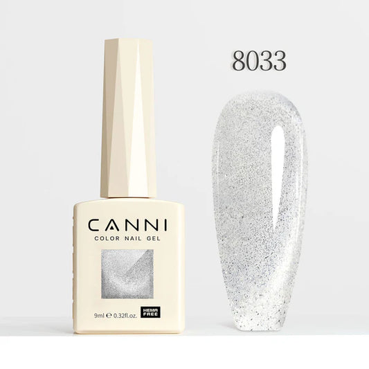 CANNI HEMA & TPO Free - Cat Eye gélový lak 9ml – Interstellar Series - 8033