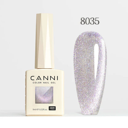 CANNI HEMA & TPO Free - Cat Eye gélový lak 9ml – Interstellar Series - 8035