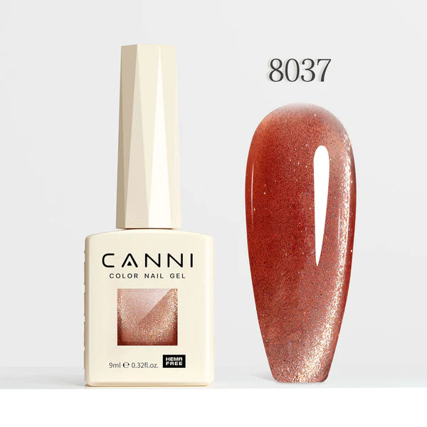 CANNI HEMA & TPO Free - Cat Eye gélový lak 9ml – Interstellar Series - 8037