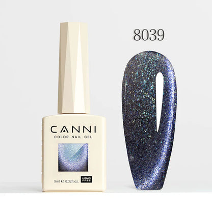 CANNI HEMA & TPO Free - Cat Eye gélový lak 9ml – Interstellar Series - 8039