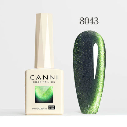 CANNI HEMA & TPO Free - Cat Eye gélový lak 9ml – Starry Sky Miracle - 8043