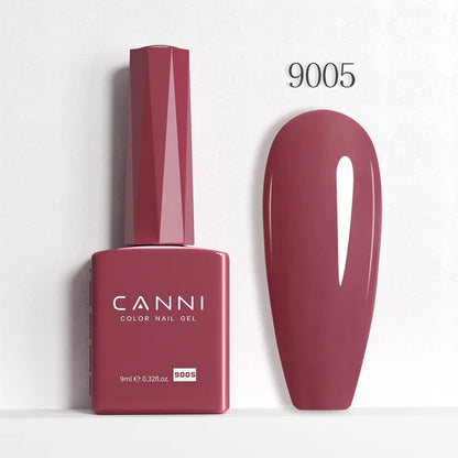 CANNI HEMA & TPO Free UVLED gélový lak 9 ml – 9005