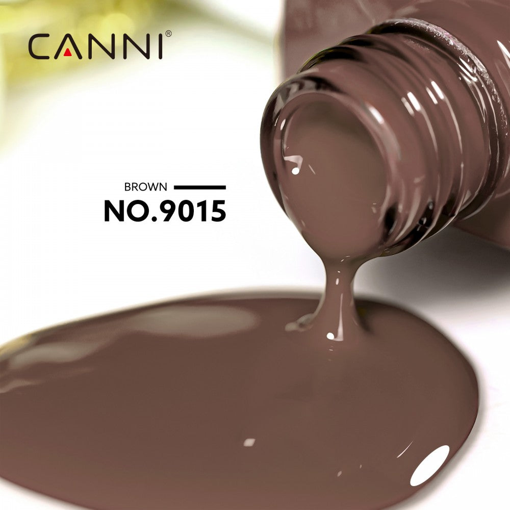 CANNI HEMA & TPO Free UVLED gélový lak 9 ml – 9015