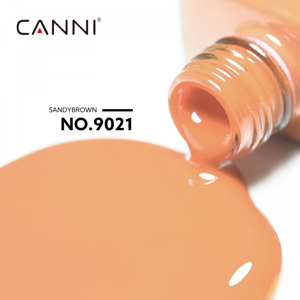 CANNI HEMA & TPO Free UVLED gélový lak 9 ml – 9021
