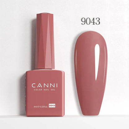 CANNI HEMA & TPO Free UVLED gélový lak 9 ml – 9043