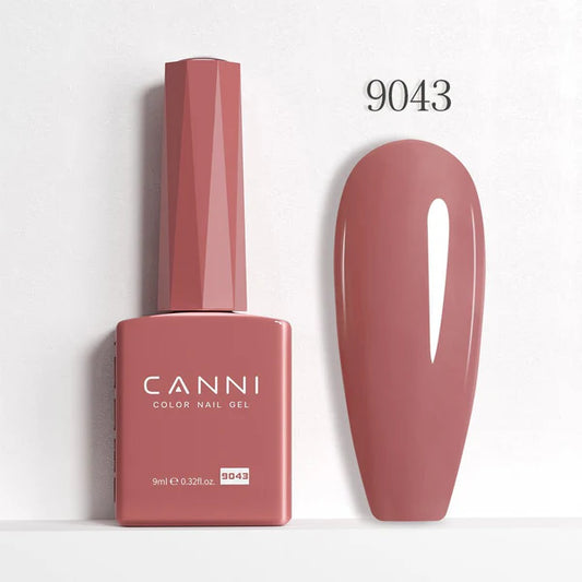CANNI HEMA & TPO Free UVLED gélový lak 9 ml – 9043