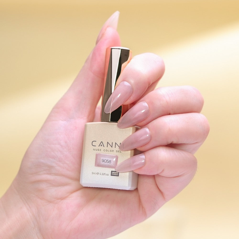 CANNI HEMA & TPO Free UVLED gélový lak 9 ml – 9058