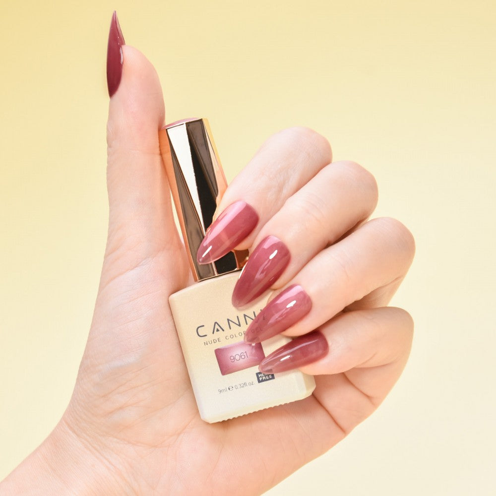 CANNI HEMA & TPO Free UVLED gélový lak 9 ml – 9061