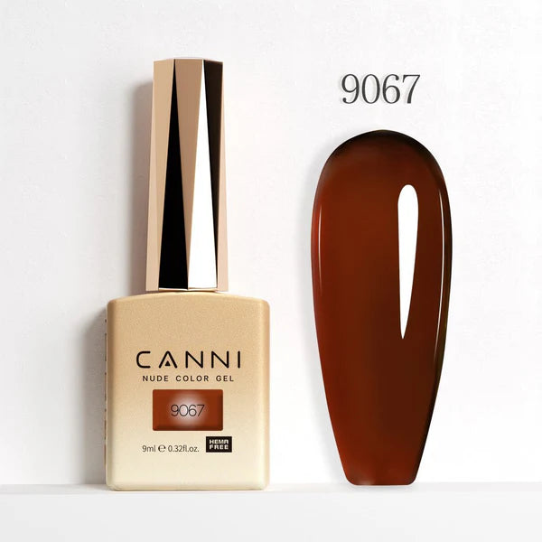 CANNI HEMA & TPO Free UVLED gélový lak 9 ml – 9067