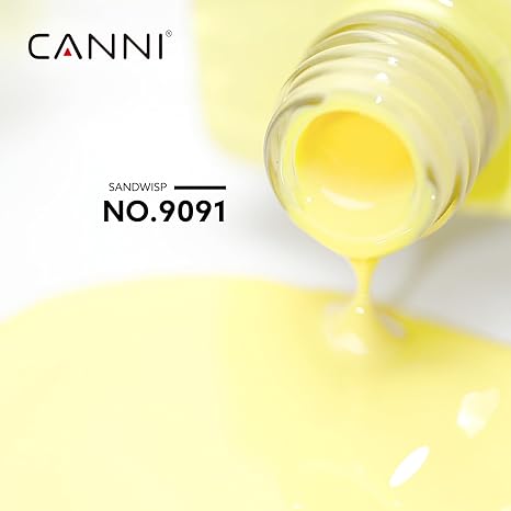 CANNI HEMA & TPO Free UVLED gélový lak 9 ml – 9091