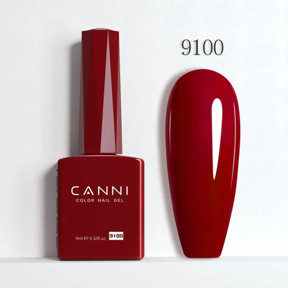 CANNI HEMA & TPO Free UVLED gélový lak 9 ml – 9100