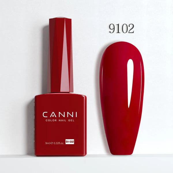 CANNI HEMA & TPO Free UVLED gélový lak 9 ml – 9102