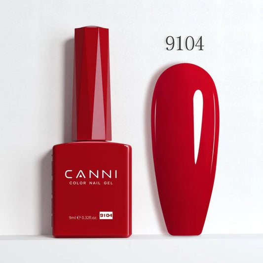 CANNI HEMA & TPO Free UVLED gélový lak 9 ml – 9104