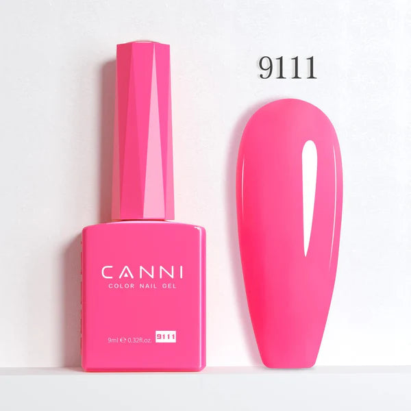 CANNI HEMA & TPO Free UVLED gélový lak 9 ml – 9111