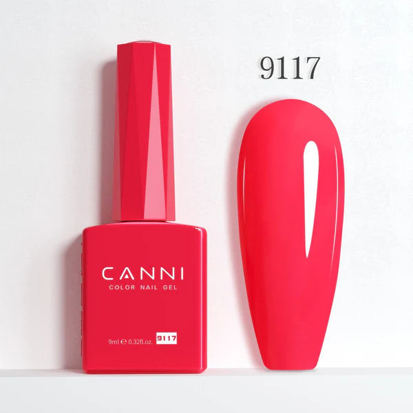 CANNI HEMA & TPO Free UVLED gélový lak 9 ml – 9117