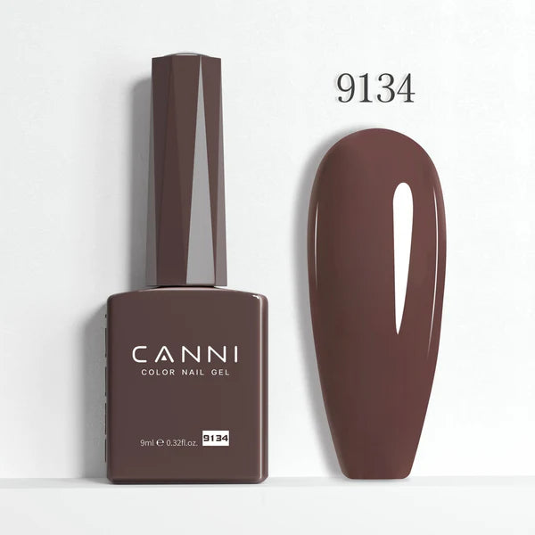 CANNI HEMA & TPO Free UVLED gélový lak 9 ml – 9134
