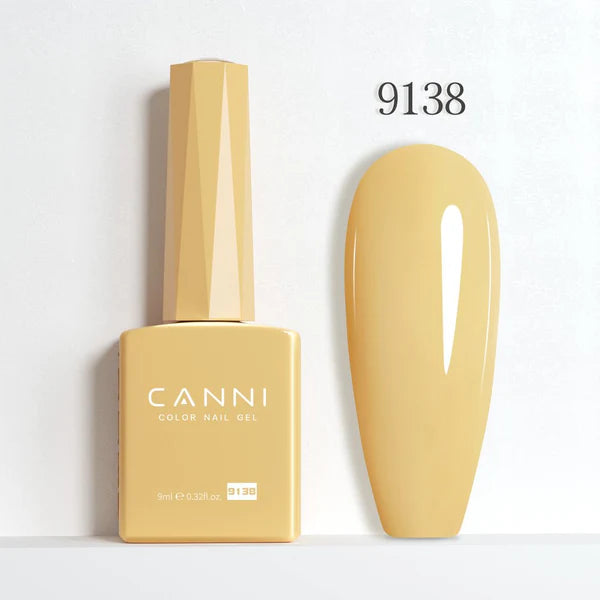 CANNI HEMA & TPO Free UVLED gélový lak 9 ml – 9138