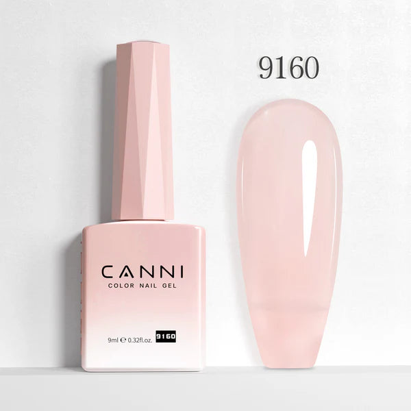 CANNI HEMA & TPO Free UVLED gélový lak 9 ml – 9160