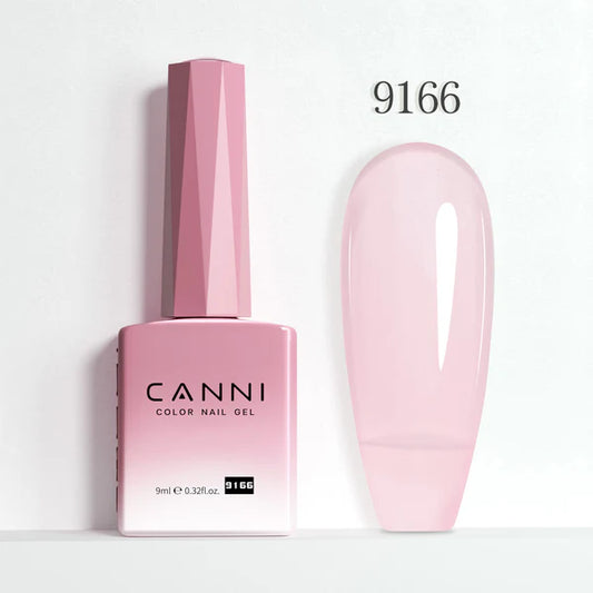 CANNI HEMA & TPO Free UVLED gélový lak 9 ml – 9166