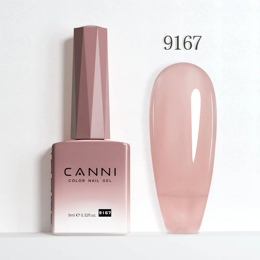 CANNI HEMA & TPO Free UVLED gélový lak 9 ml – 9167