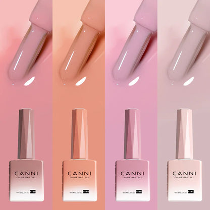 CANNI HEMA & TPO Free UVLED gélový lak 9 ml – 9163
