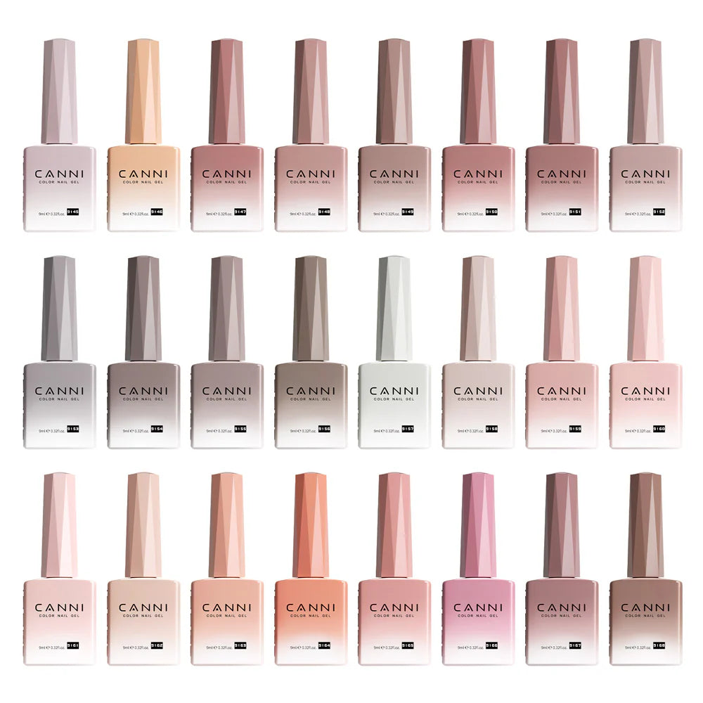 CANNI HEMA & TPO Free UVLED gélový lak 9 ml – 9163