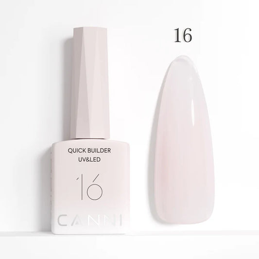 CANNI Quick Builder – stavebný gél (9 ml) X16