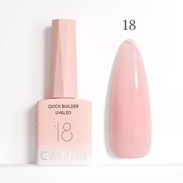 CANNI Quick Builder – stavebný gél (9 ml) X18