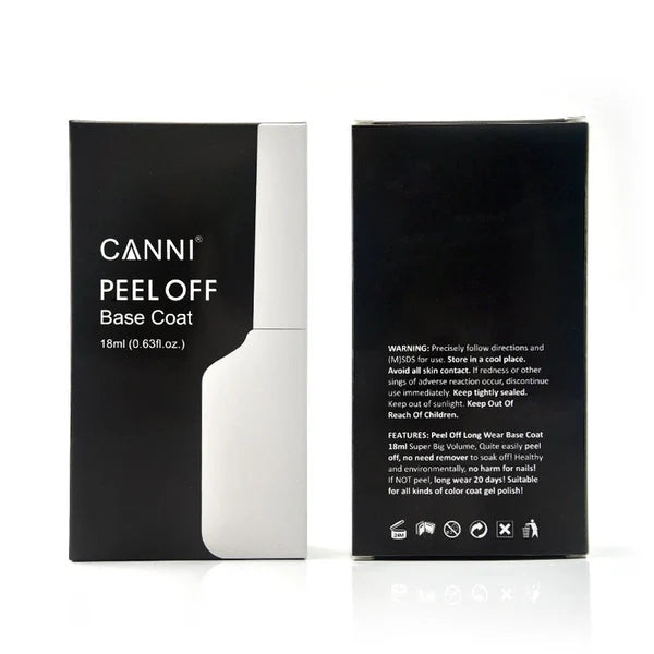 Canni TPO-Free Peel Off Base Coat 18 ml