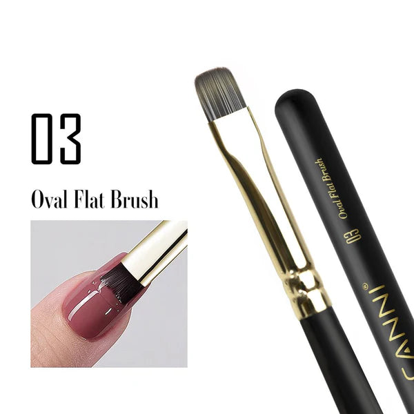 Canni Oval Flat Brush 03