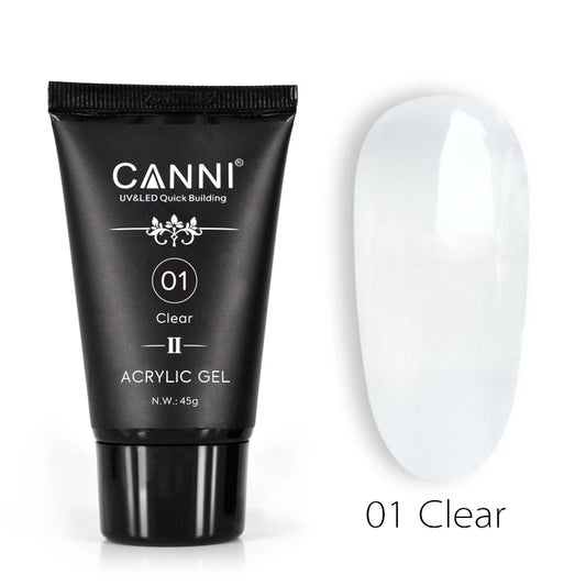 CANNI HEMA & TPO Free akrylgél (polygél) 45 g – 01 Clear
