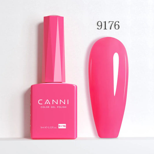 CANNI HEMA & TPO Free UVLED gélový lak 9 ml – 9176