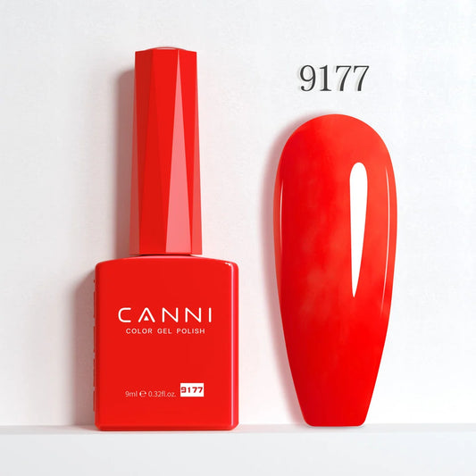 CANNI HEMA & TPO Free UVLED gélový lak 9 ml – 9177
