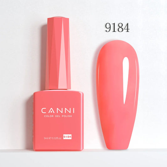 CANNI HEMA & TPO Free UVLED gélový lak 9 ml – 9184