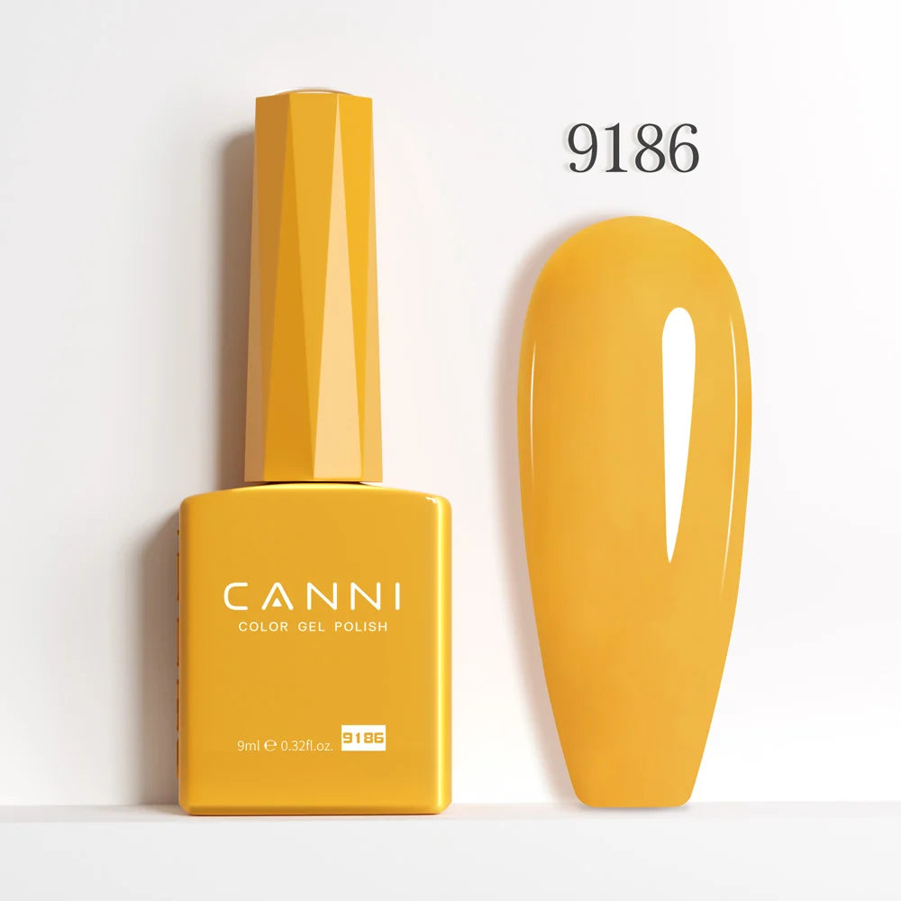 CANNI HEMA & TPO Free UVLED gélový lak 9 ml – 9186