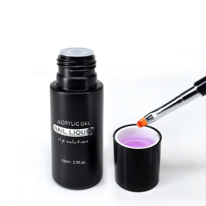 CANNI HEMA & TPO Free akrylgél (polygél) sada 6 × 45 g + 2× Nail Liquid 75 ml ZADARMO